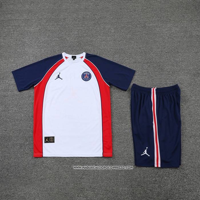 Tuta da Track
 Paris Saint-Germain Jordan 22-23 Manica Corta
 Bianco
 - Pantaloncini
